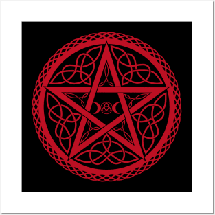 Celtic Pentacle Posters and Art